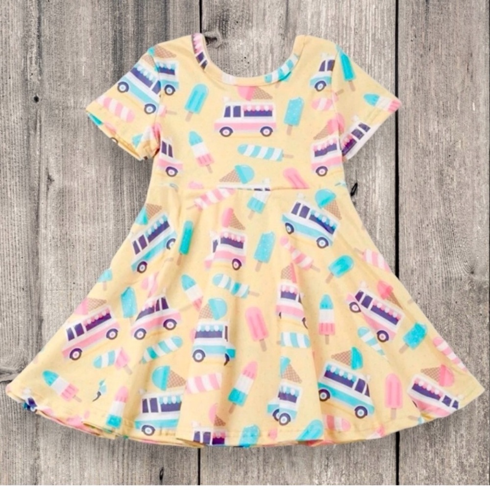 New Girls Boutique Ice Cream Truck Dress
